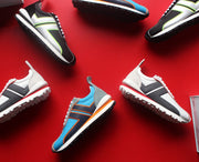 LANVIN Men's Casual Sneakers with Contrast Stitching