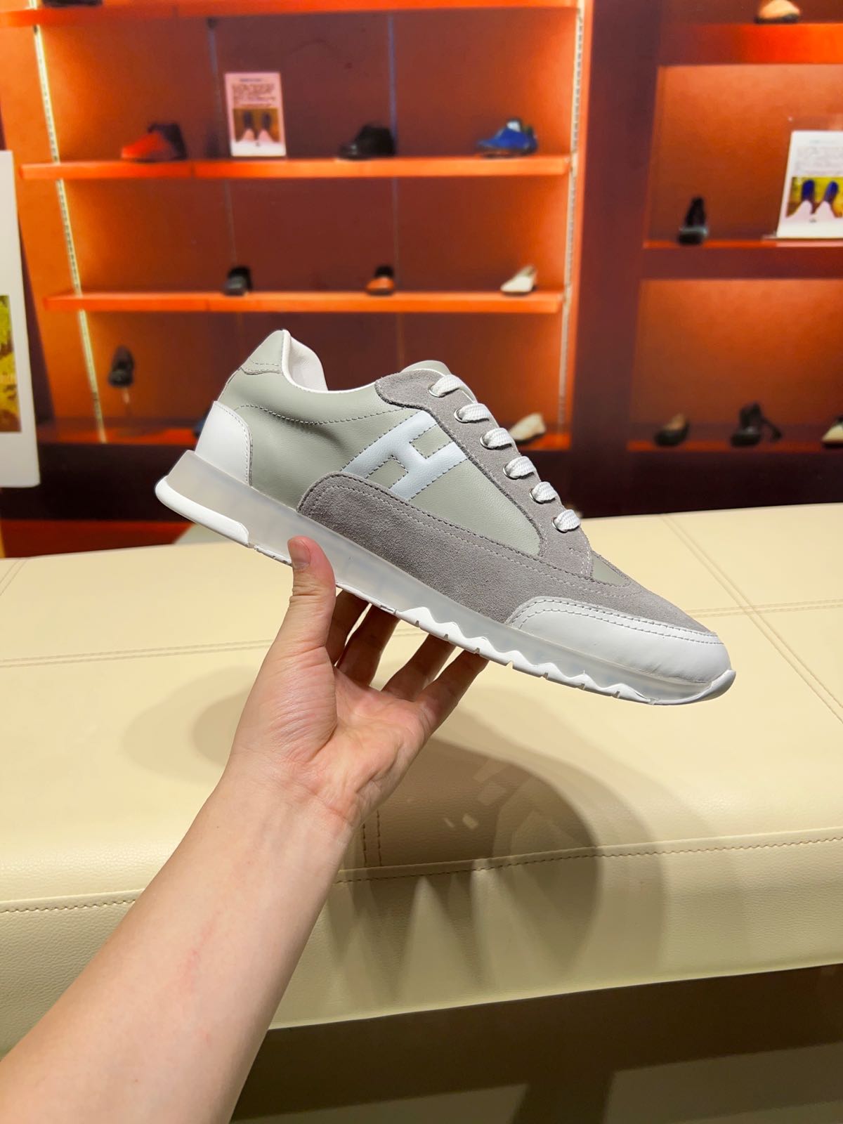 HermÃ¨s Paris Catwalk Style Classic Footwear (Sizes 38-44)