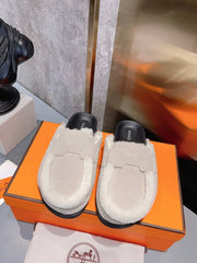 Luxurious HERMES-Inspired Half-Drag Shoes