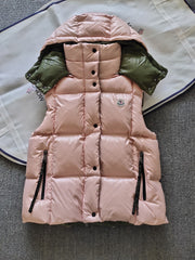Moncler Luzule Women's Classic Short Down Vest - High-Quality Insulation