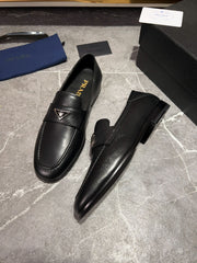 PRADA Men's Premium Leather Shoes - Sizes 39-45