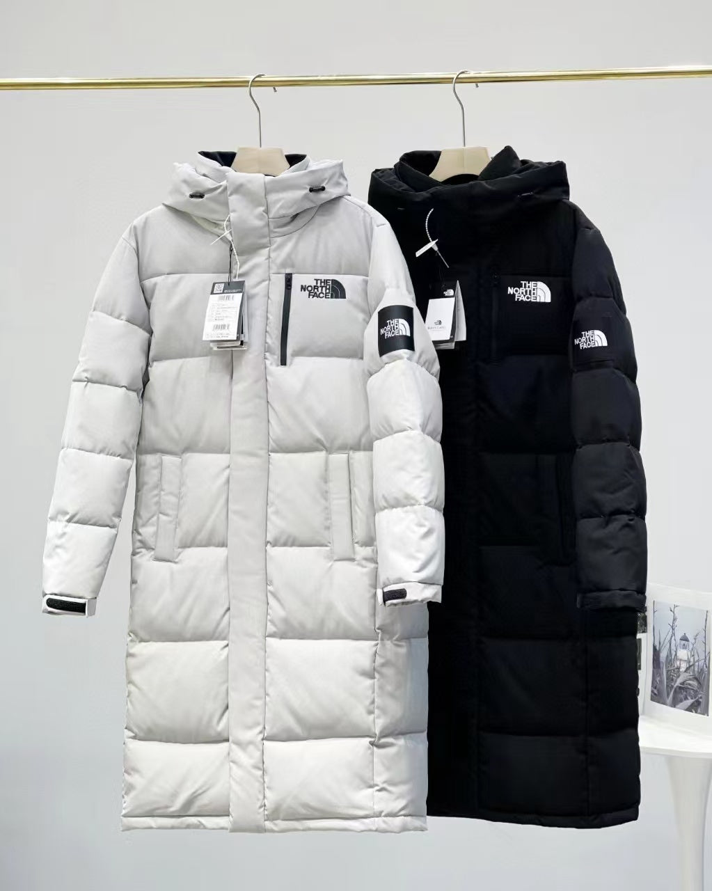 The North Face Long Down Jacket - Winter Cold Weather Gear