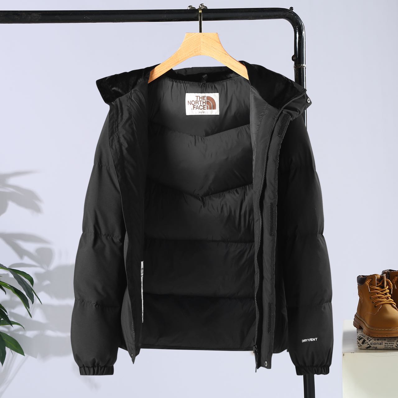 The North Face Men's and Women's Hooded Down Jacket