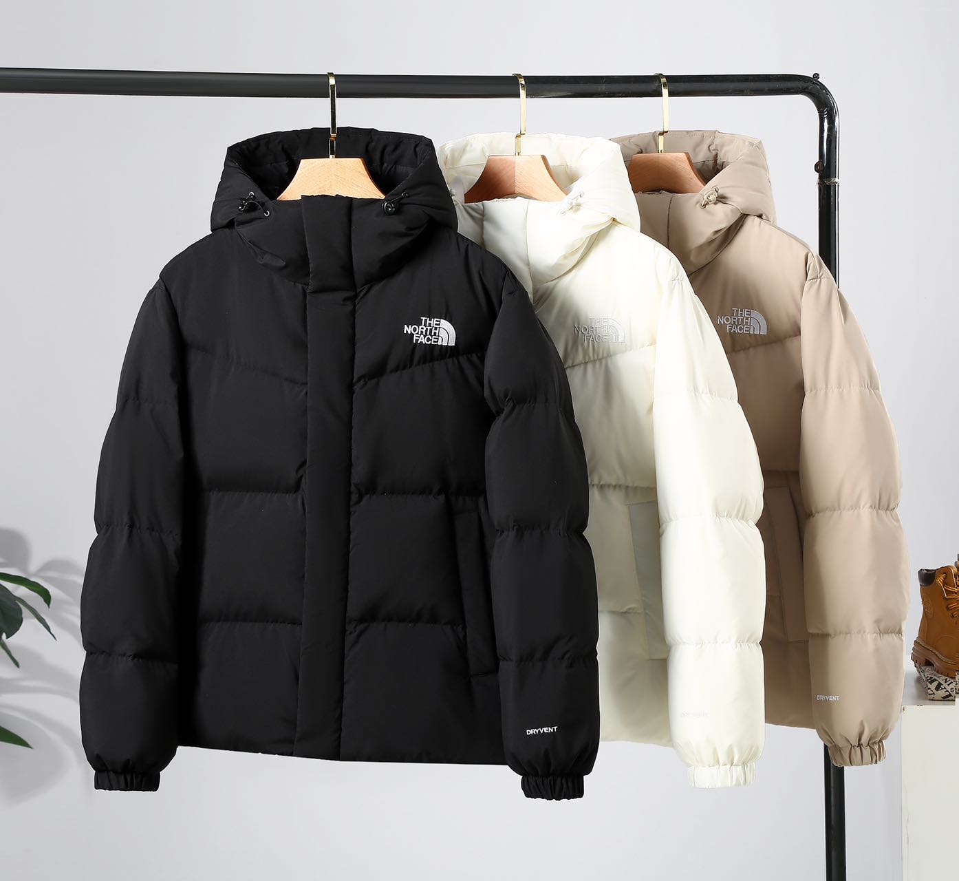 The North Face Premium Hooded Down Jacket for Couples