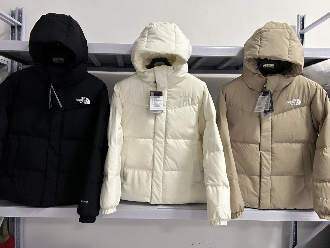 The North Face Couple's Hooded Down Jacket - Stylish & Warm