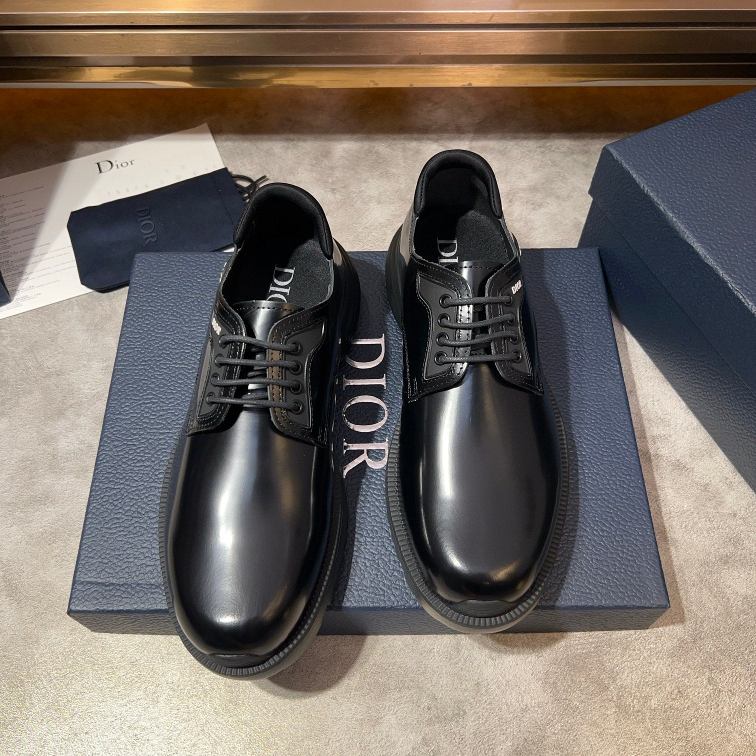 Dior Combat Derby Shoes - Spring 2024 Men's Collection