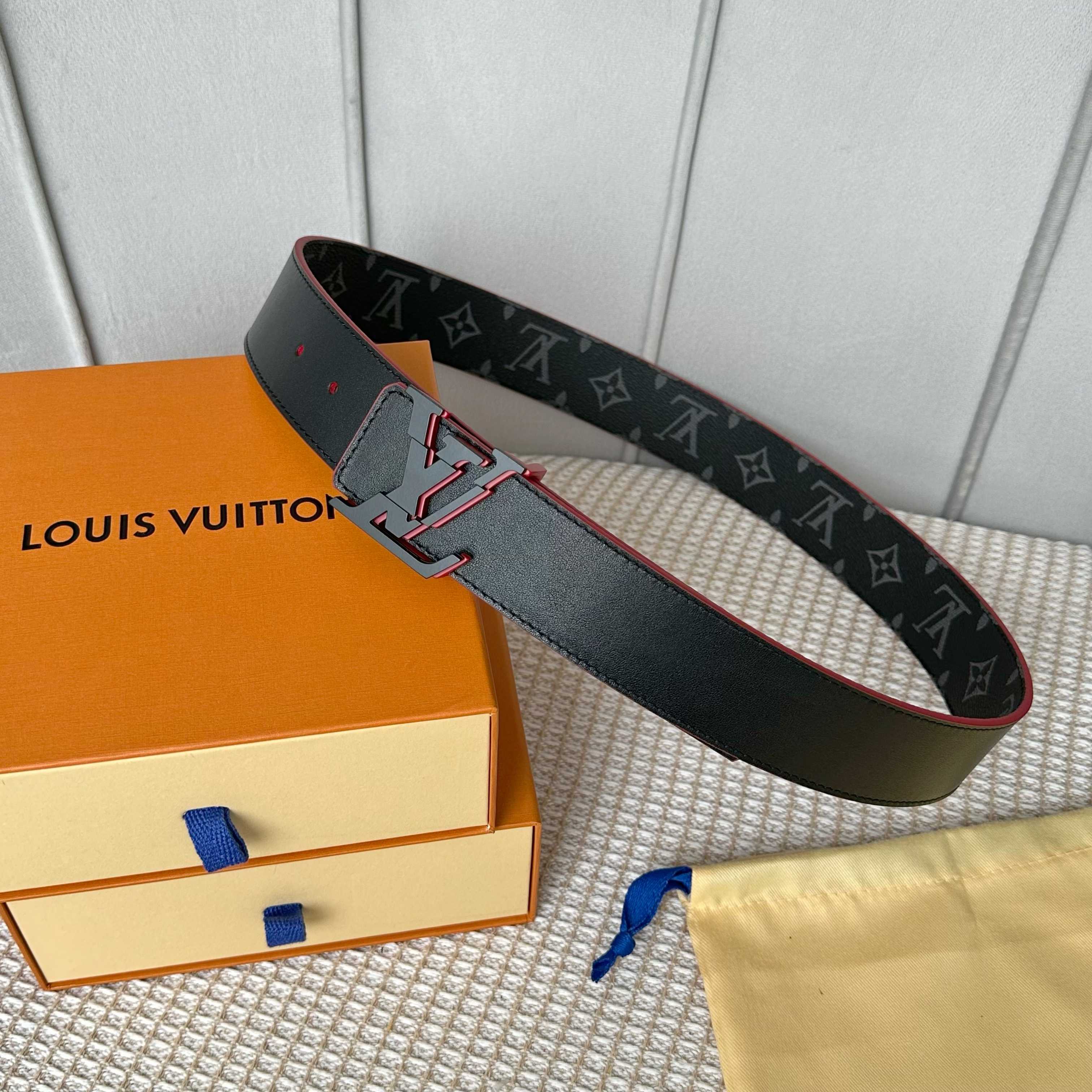 Louis Vuitton Upgraded 40mm Reversible Canvas Belt