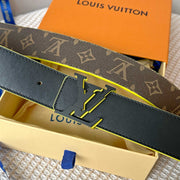 Louis Vuitton Reversible 40mm Canvas Belt â€“ Premium Craftsmanship