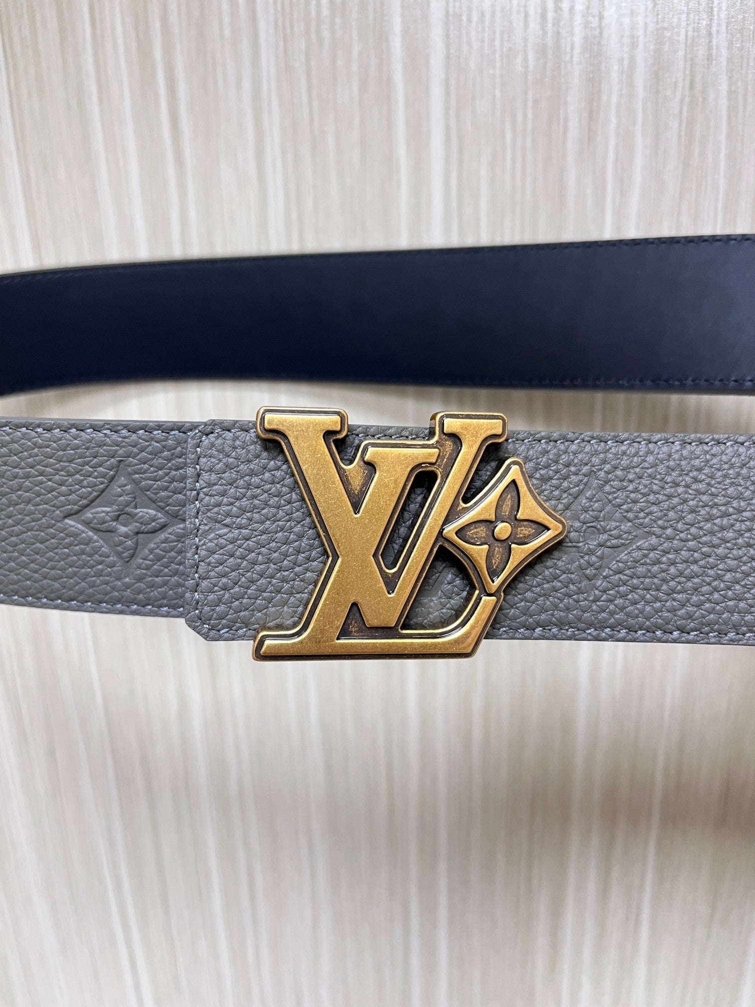 Premium Calf Embossed Leather Reversible Belt - 4.0mm