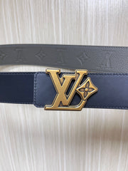 Premium Calf Embossed Leather Reversible Belt - 4.0mm