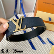 Louis Vuitton Reversible 35mm Leather Belt - Dual-Sided, Durable & Fashionable