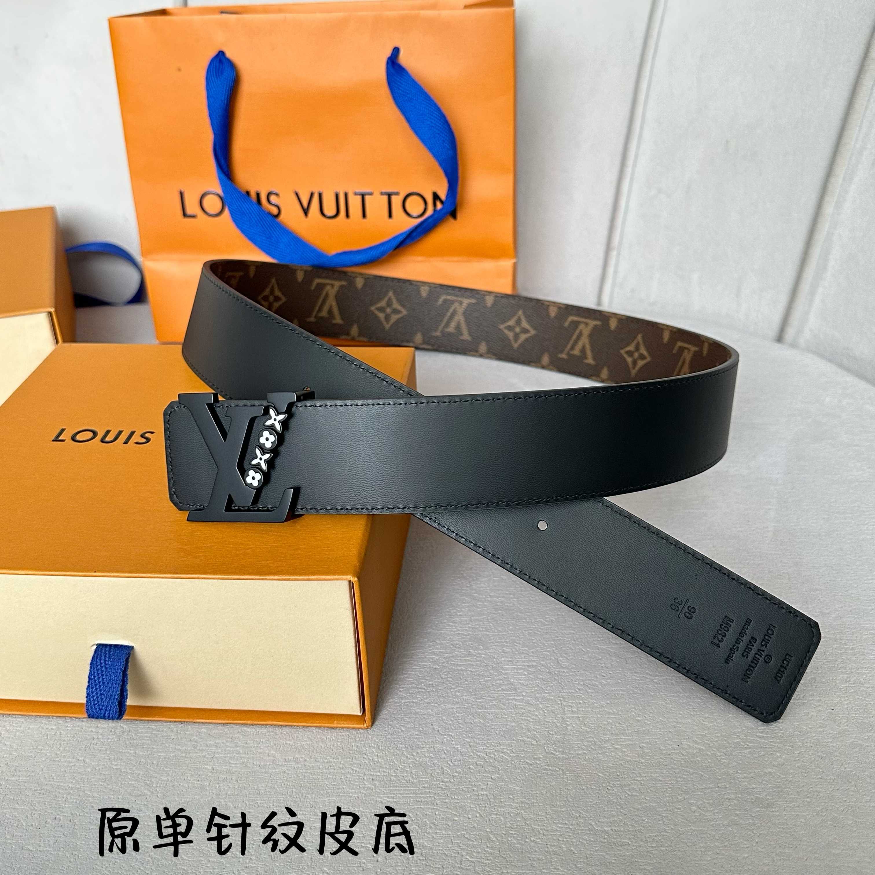 Louis Vuitton Upgraded Canvas Belt - 40mm Width