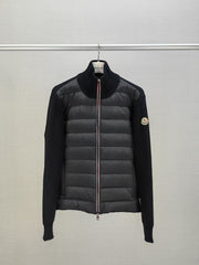 Moncler Inspired Men's Thickened Down Zipper Cardigan
