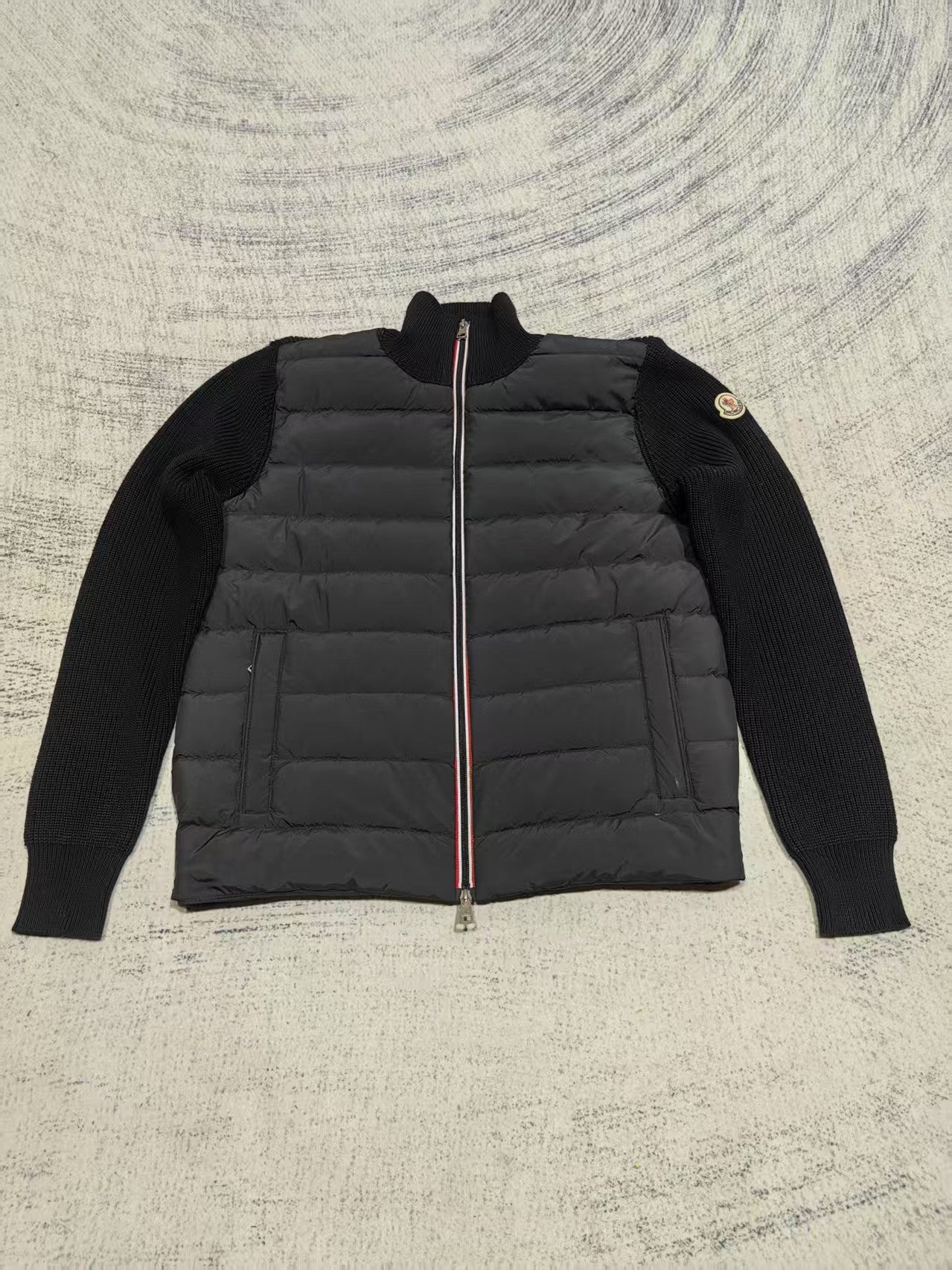 Moncler Inspired Men's Thickened Down Zipper Cardigan