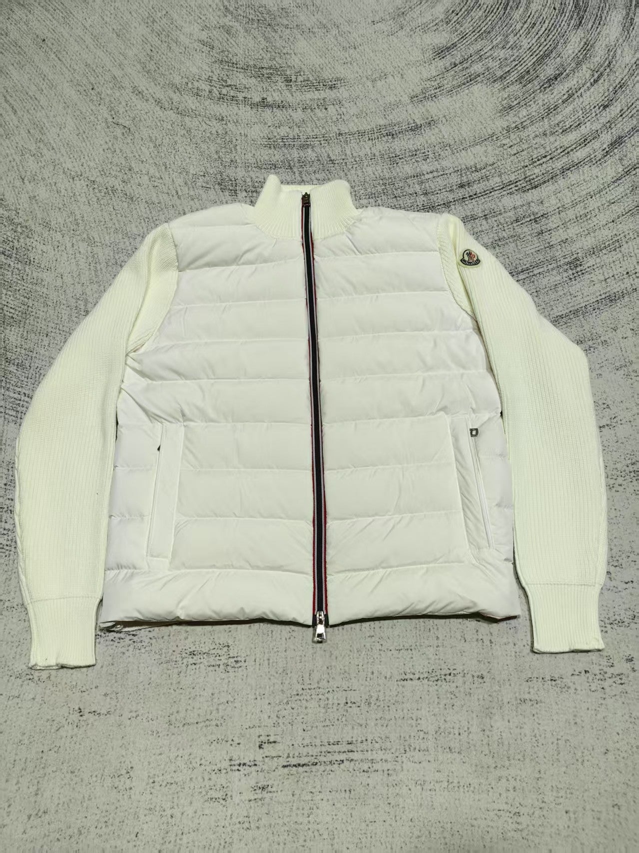 Menâ€™s Moncler Thickened Down Zipper Cardigan - Casual Warm Jacket