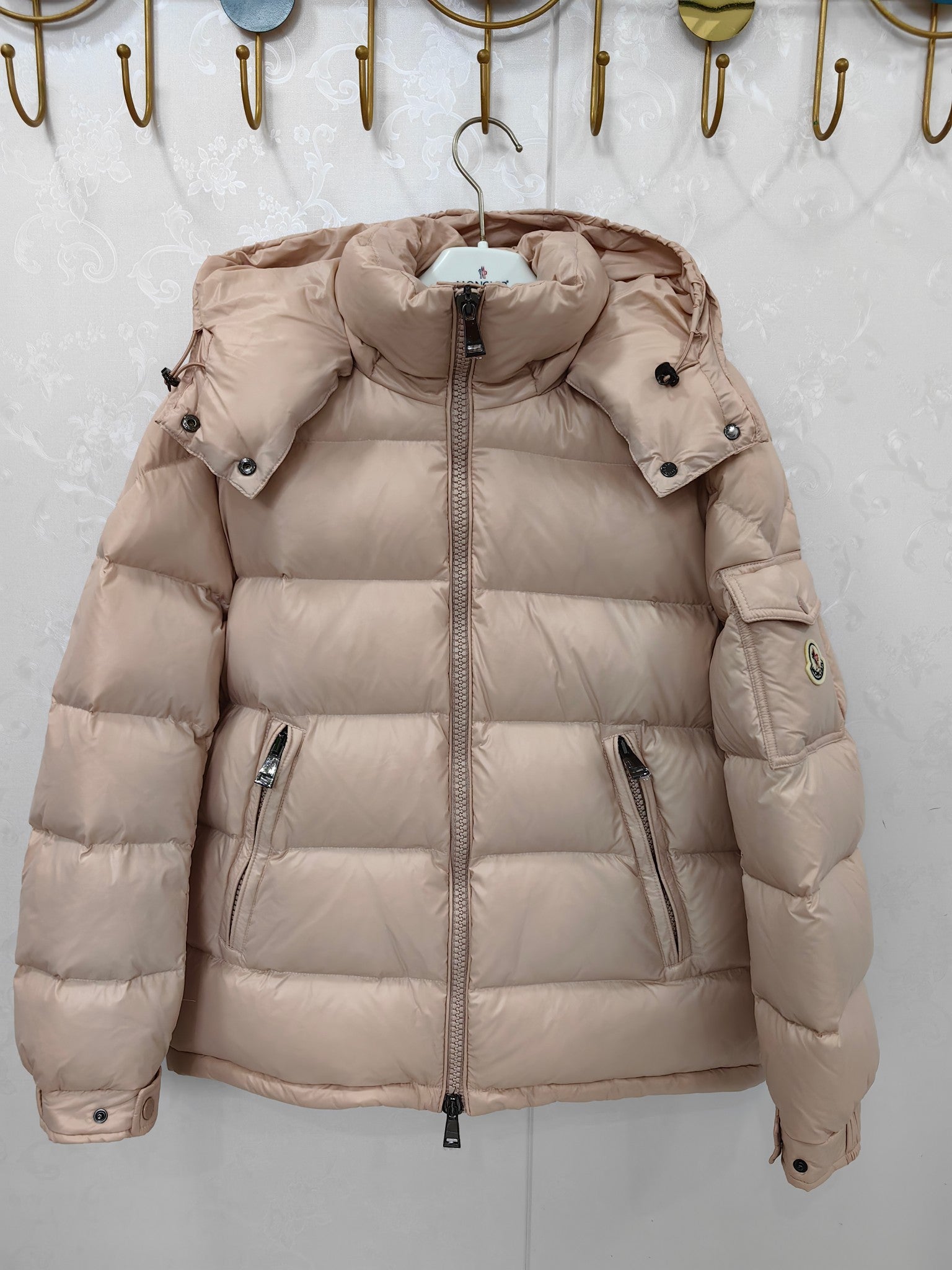 Moncler Maire Women's Zipper Hooded Down Jacket - Fall/Winter Collection