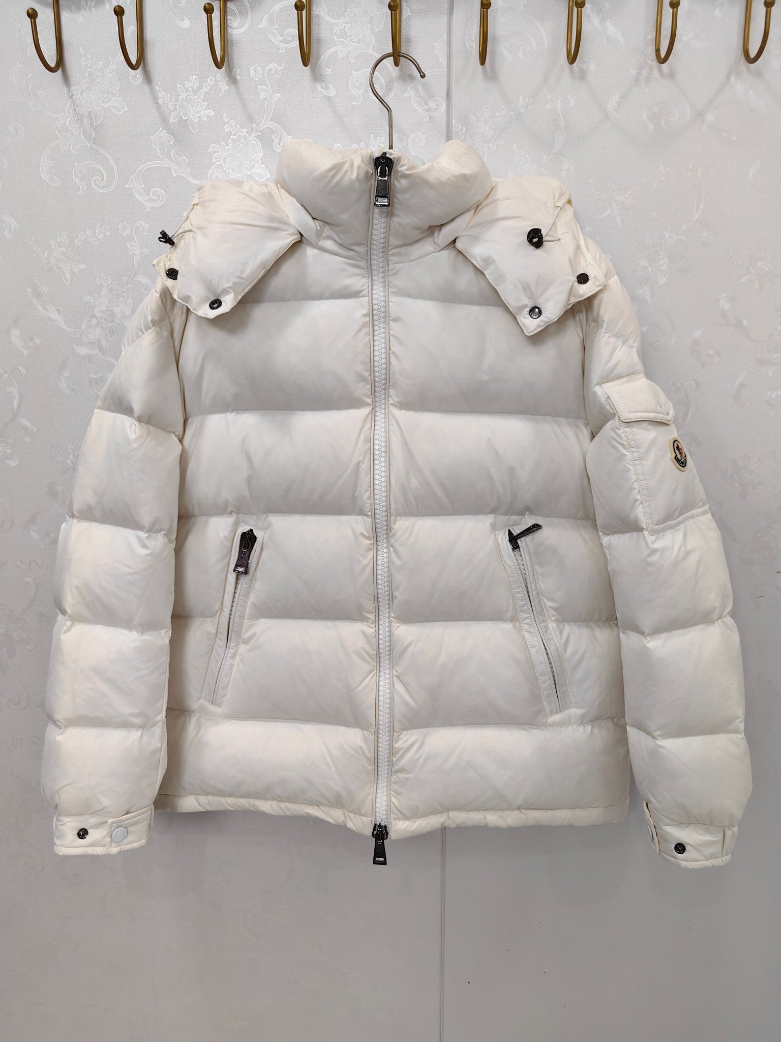 Moncler Maire Women's Zipper Hooded Down Jacket - Autumn & Winter Collection