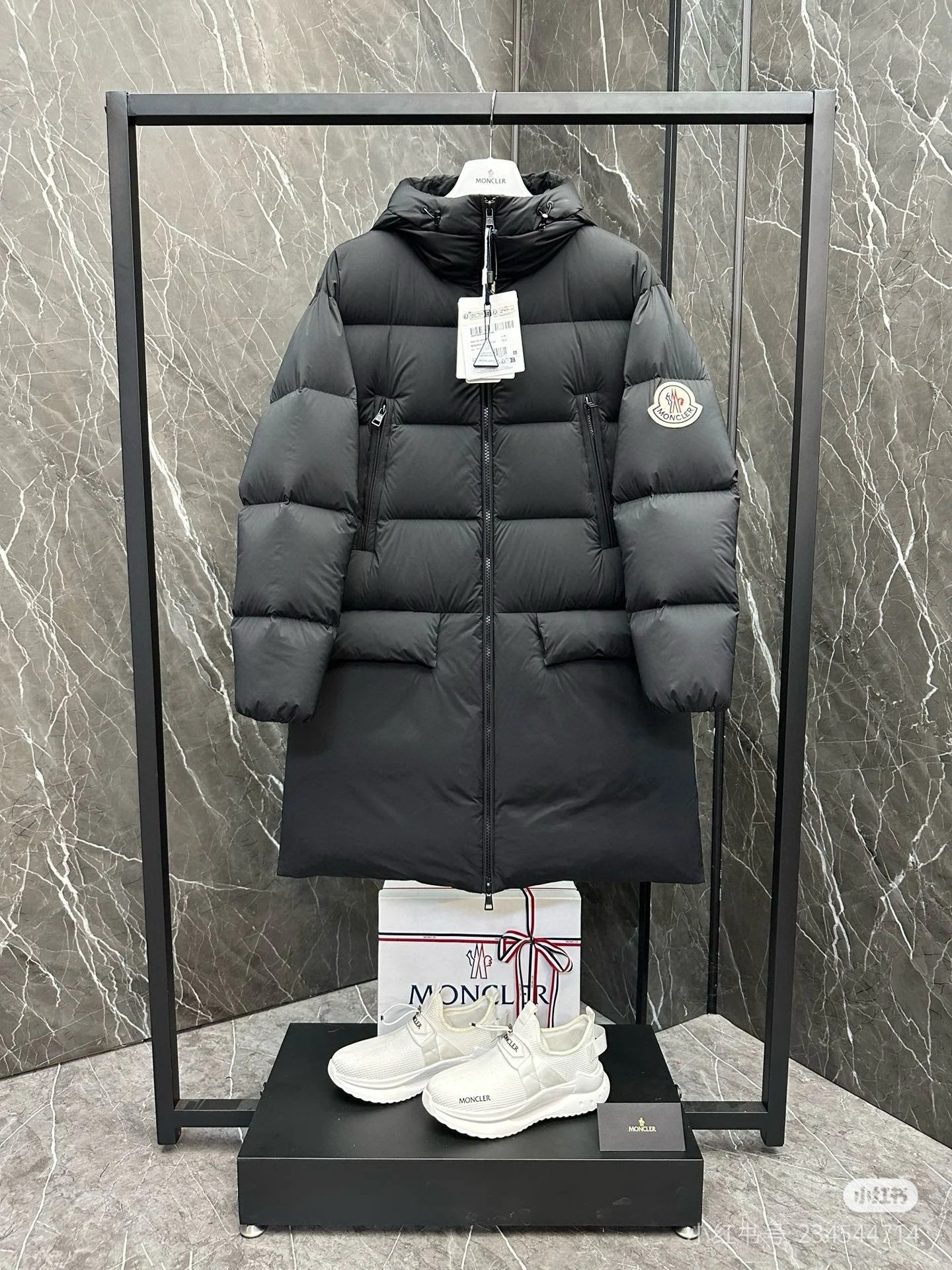 Moncler Bosona Long Label Jacket - Black