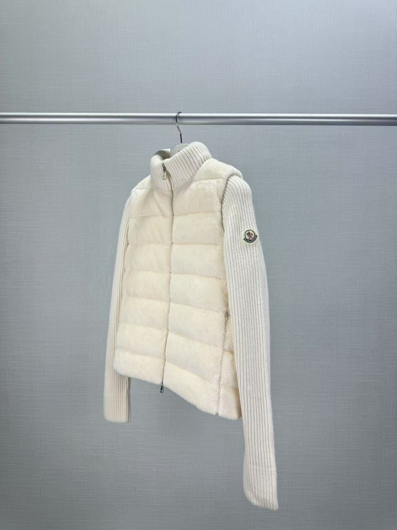 Moncler Womenâ€™s Teddy Velvet Zipper Cardigan - 2025 Collection