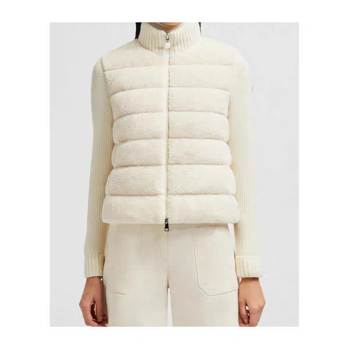 Moncler Women's Velvet Teddy Cardigan - 2025 Collection