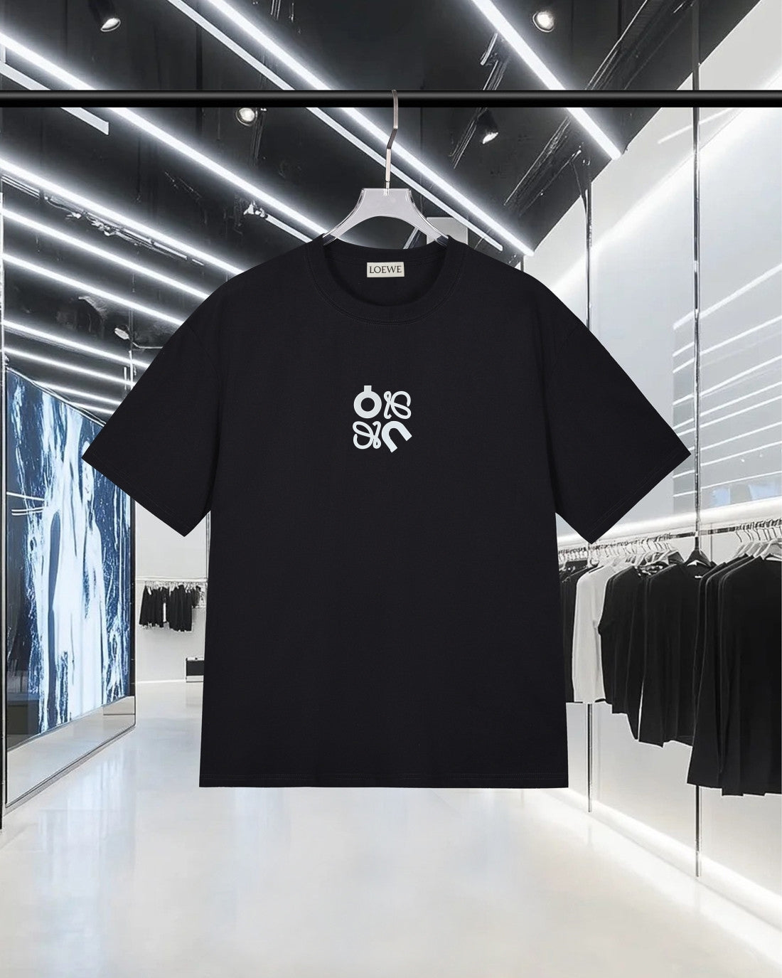 LOEWE/Luo Yiwei Classic Co-Branded Short-Sleeved T-Shirt