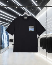 LOEWE 280g Geometric Pattern Short Sleeve T-Shirt