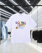 LOEWE Luo Yiwei Classic Rainbow Pocket T-Shirt