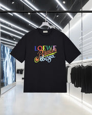 LOEWE Liu Yiwei Classic Rainbow Pocket T-Shirt