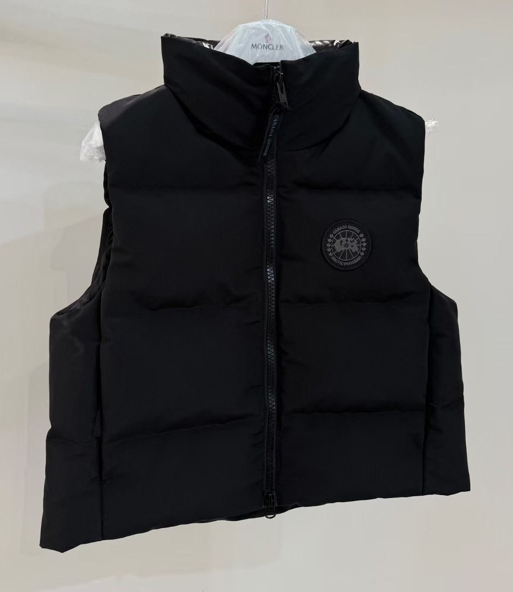 Canada Goose Grandview Women's Black Label Short Down Vest
