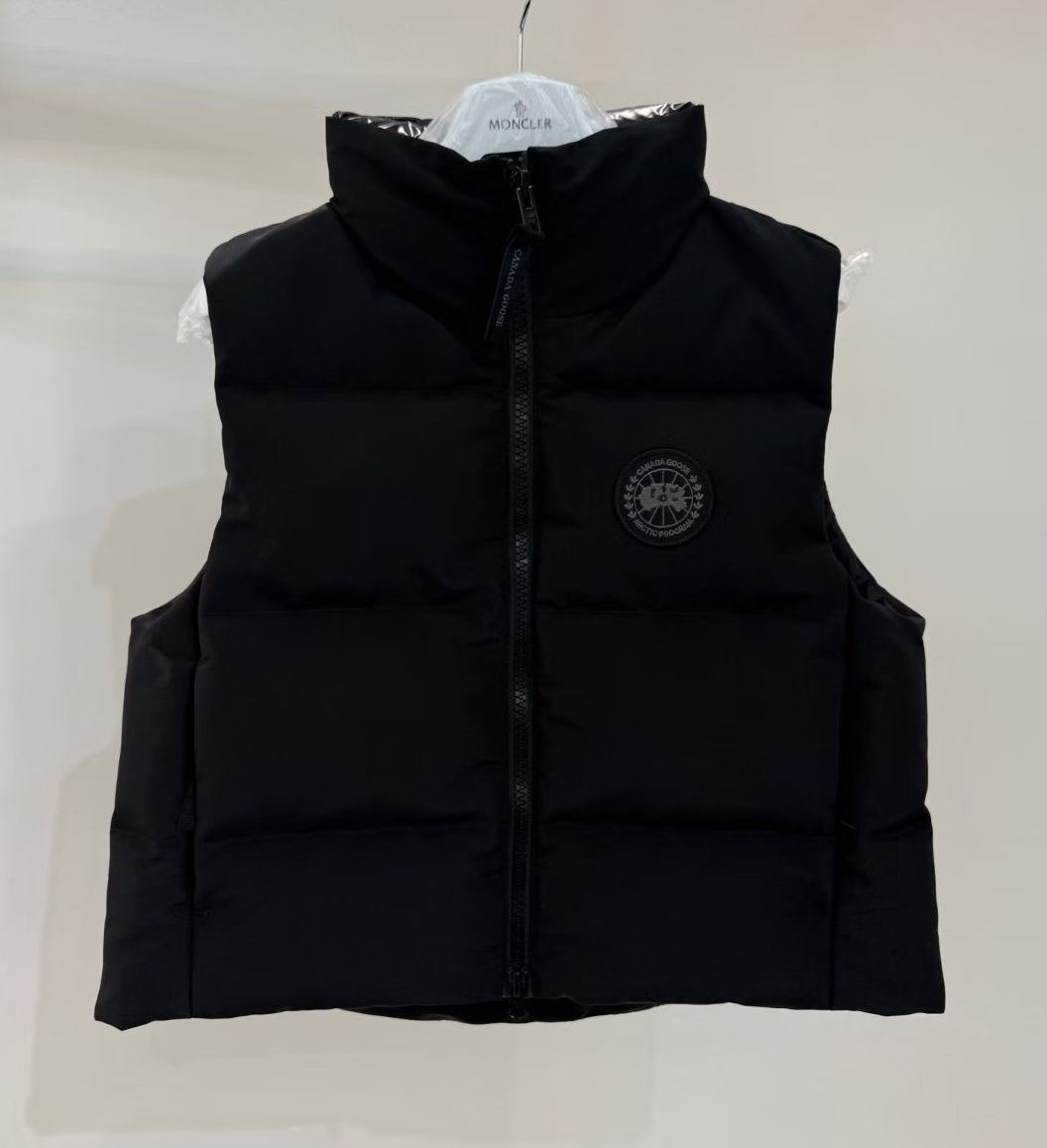 Canada Goose Grandview Women's Black Label Short Down Vest