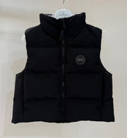 Canada Goose Grandview Women's Black Label Short Down Vest