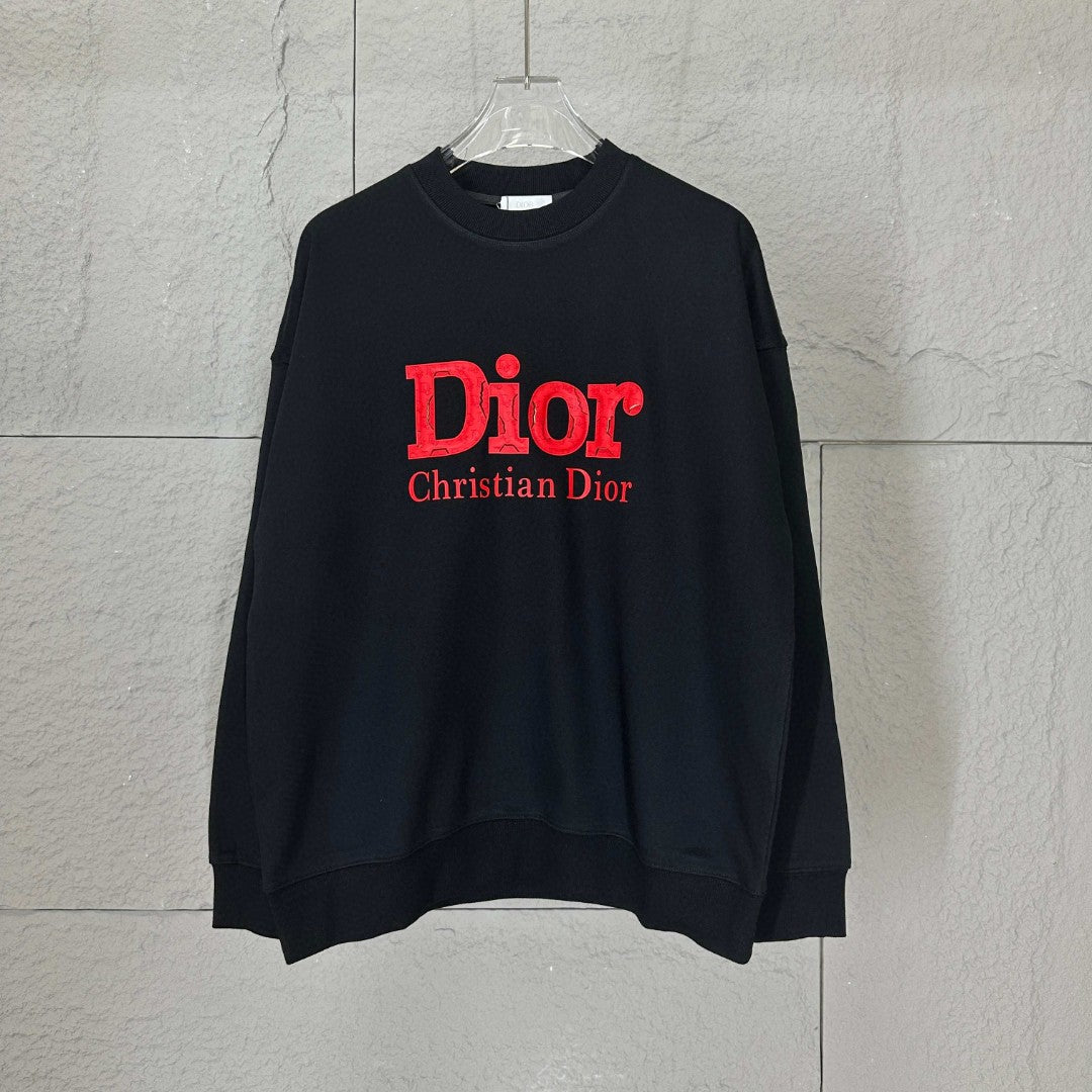 Unisex Classic Sweatshirt with Custom Terry Fabric - Christian Dior