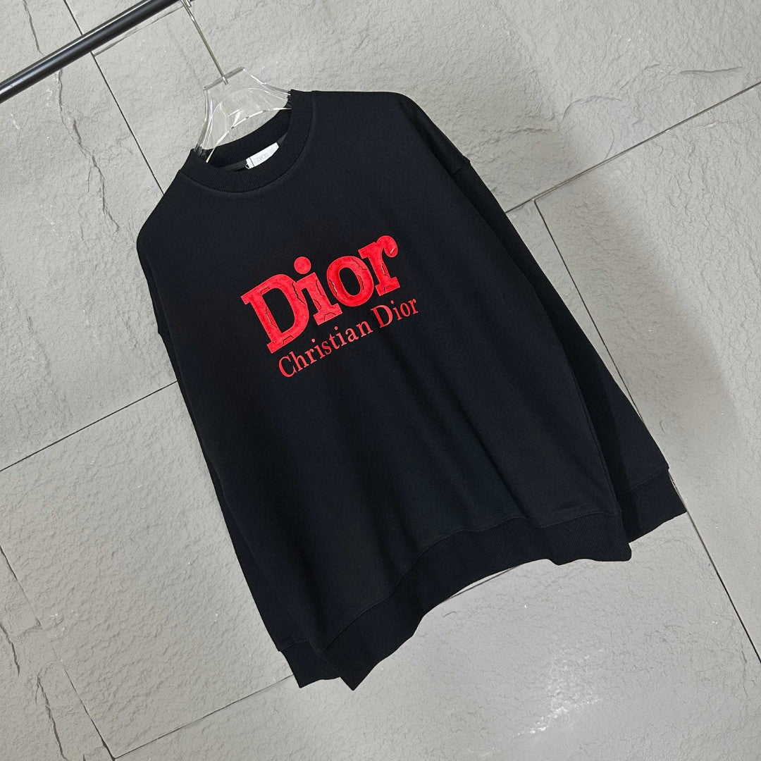 Unisex Classic Sweatshirt with Custom Terry Fabric - Christian Dior
