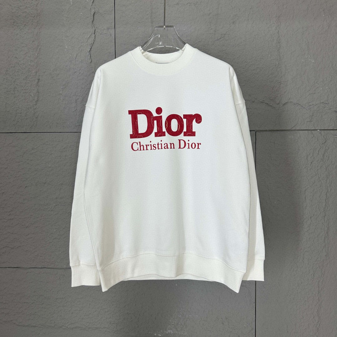Unisex Classic Sponge Foaming Sweatshirt - Christian Dior 2025