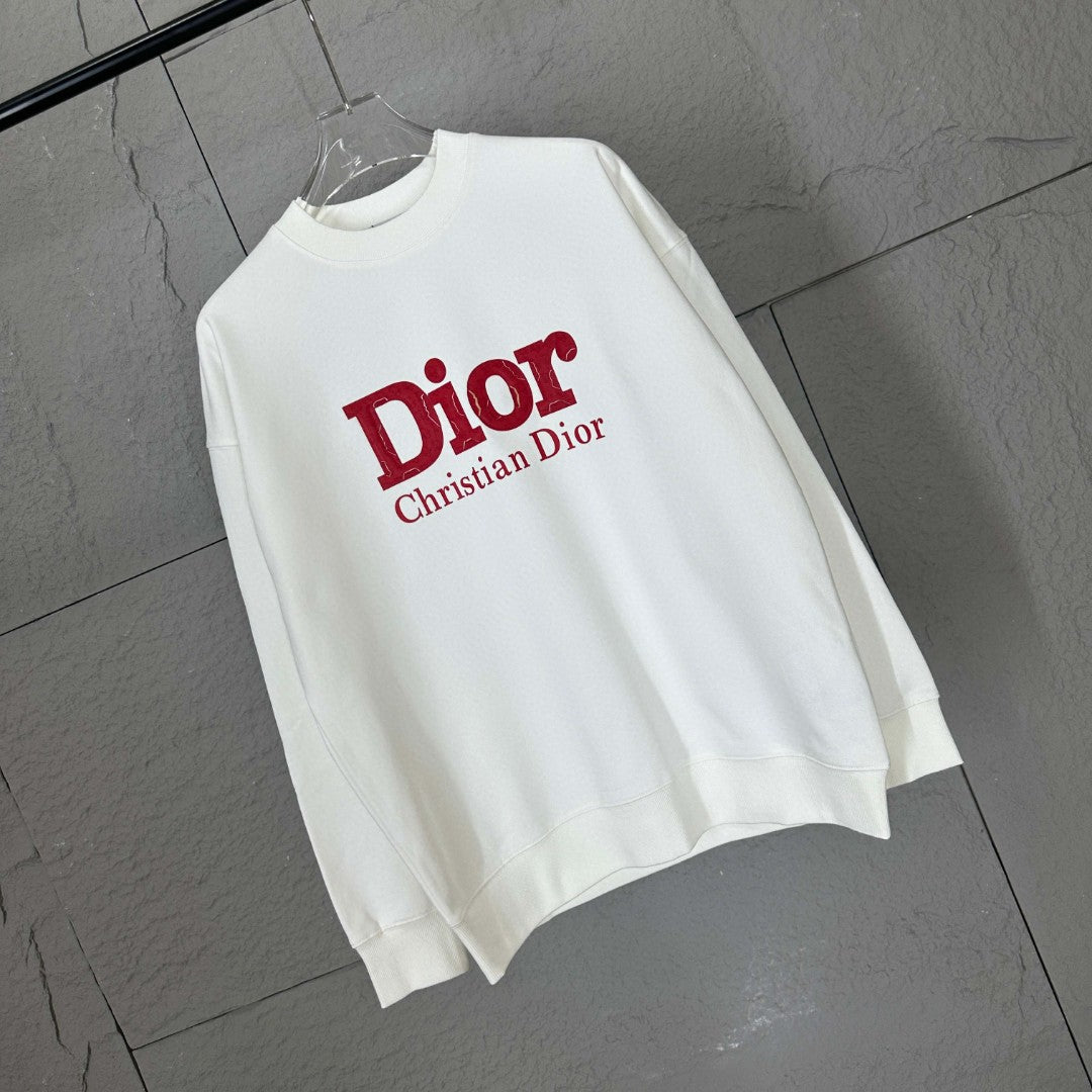 Unisex Classic Sponge Foaming Sweatshirt - Christian Dior 2025
