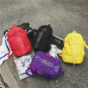 Supreme Box Logo Backpack - Trendy Multi-Color Fashion Backpack