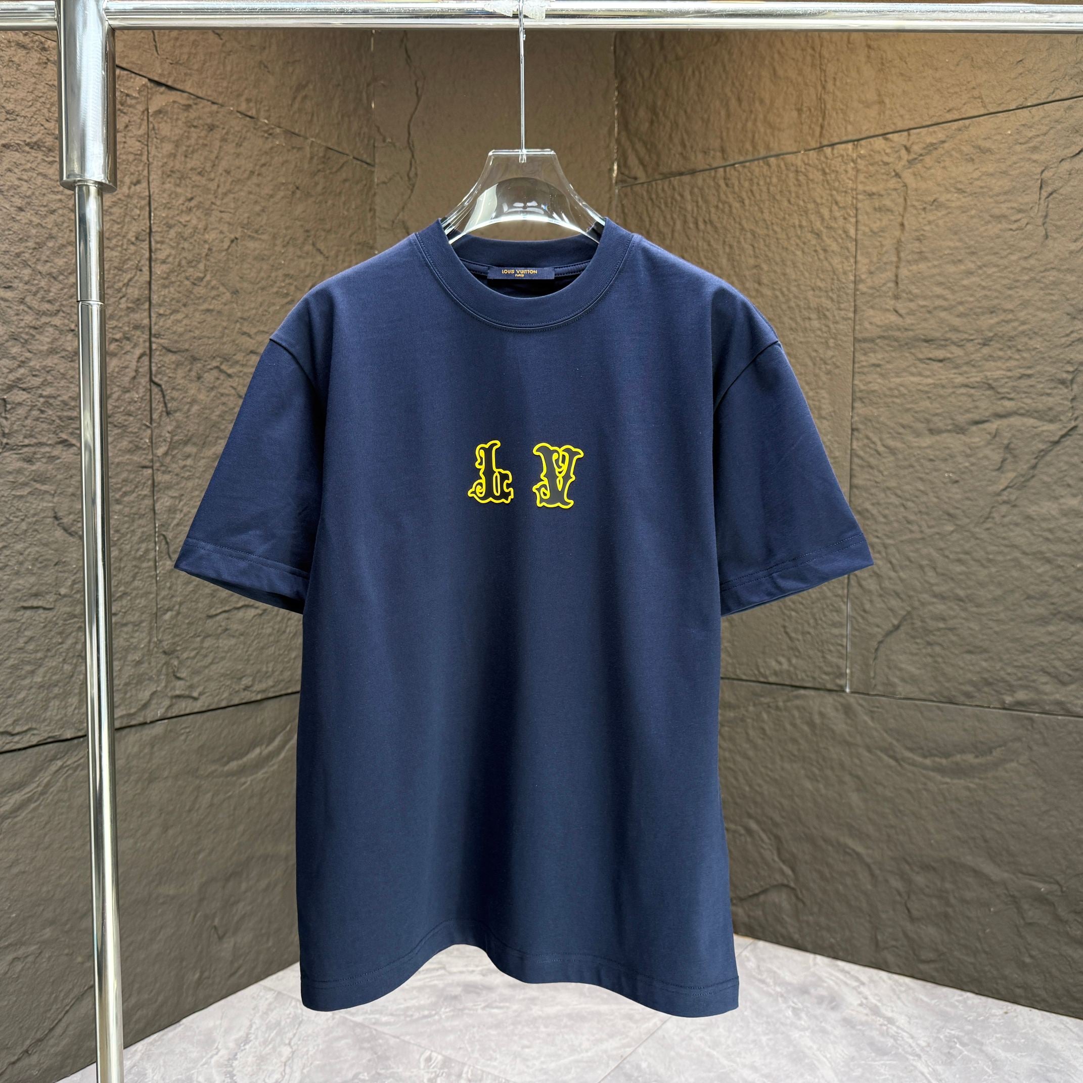 Louis Vuitton Inspired 2025 Autumn/Winter Short-Sleeved T-Shirt