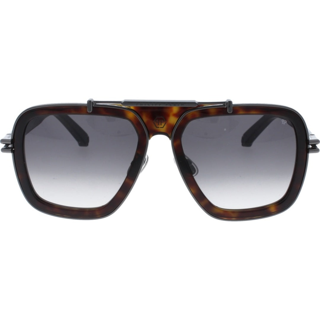 Philipp Plein SPM Metal-Plated Sunglasses - Size 57-19-145