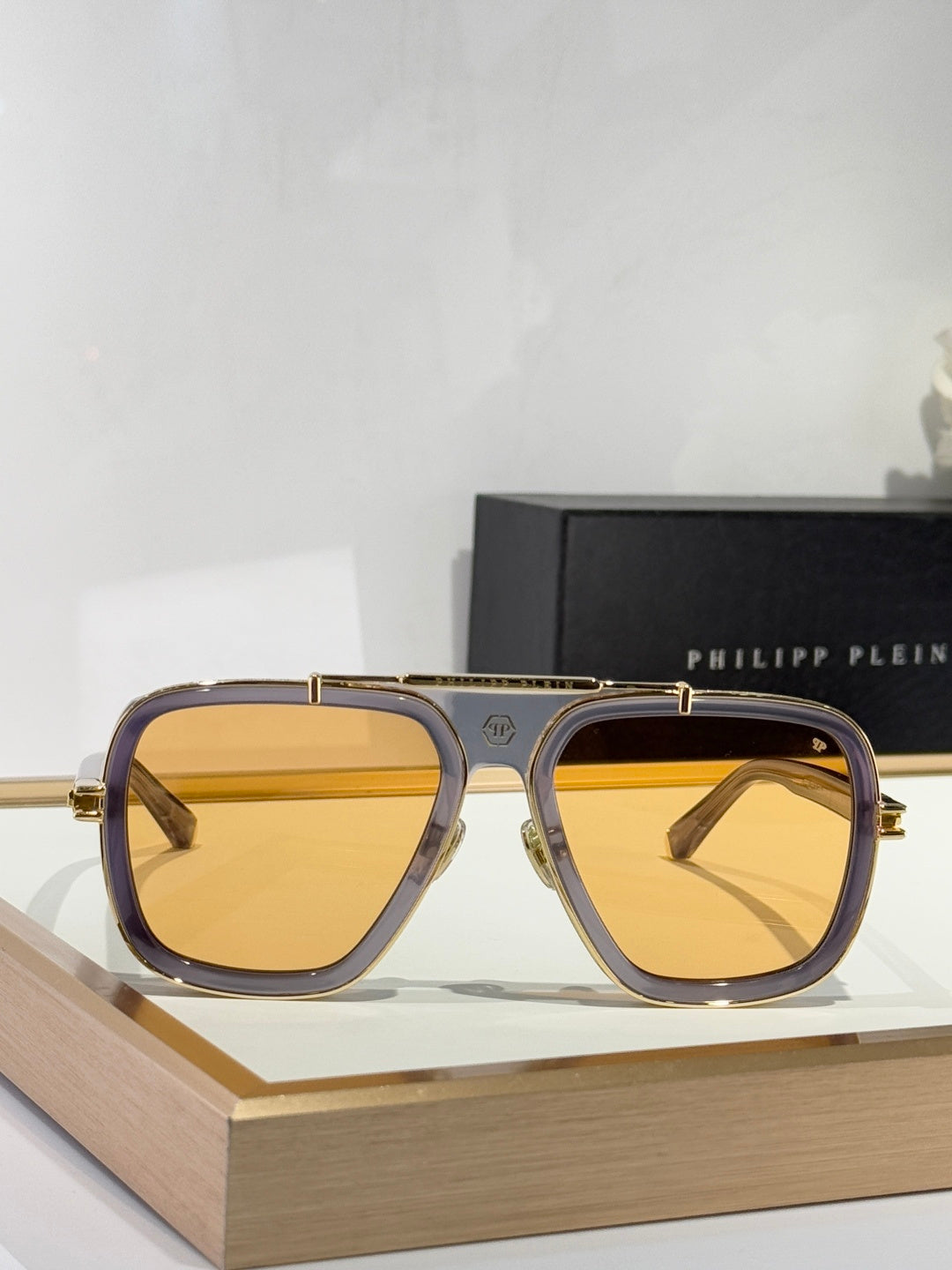 Philipp Plein SPM Metal Plated Sunglasses - 57/19-145
