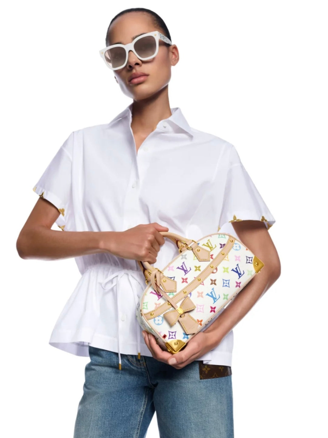 LOUI* Z2725W Designer Eyeglasses - Size 54-17-145