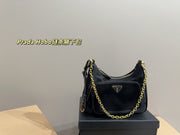 Prada Hobo Chain Armpit Bag - Size 22.12 with Box