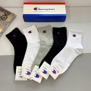 Champion 2023 Synchronized Tube Socks - 5 Pairs Box Set