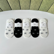 Gucci Invisible Boat Socks - 5 Pairs