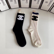 Chanel Mid-Length Pile Socks - Fashion-Forward Lifestyle Essentials