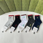 Gucci Mid-Length Pile Socks - Pack of 5