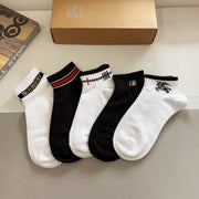 Burberry Mid-Length Wool Socks - Soft, Fashionable & Versatile
