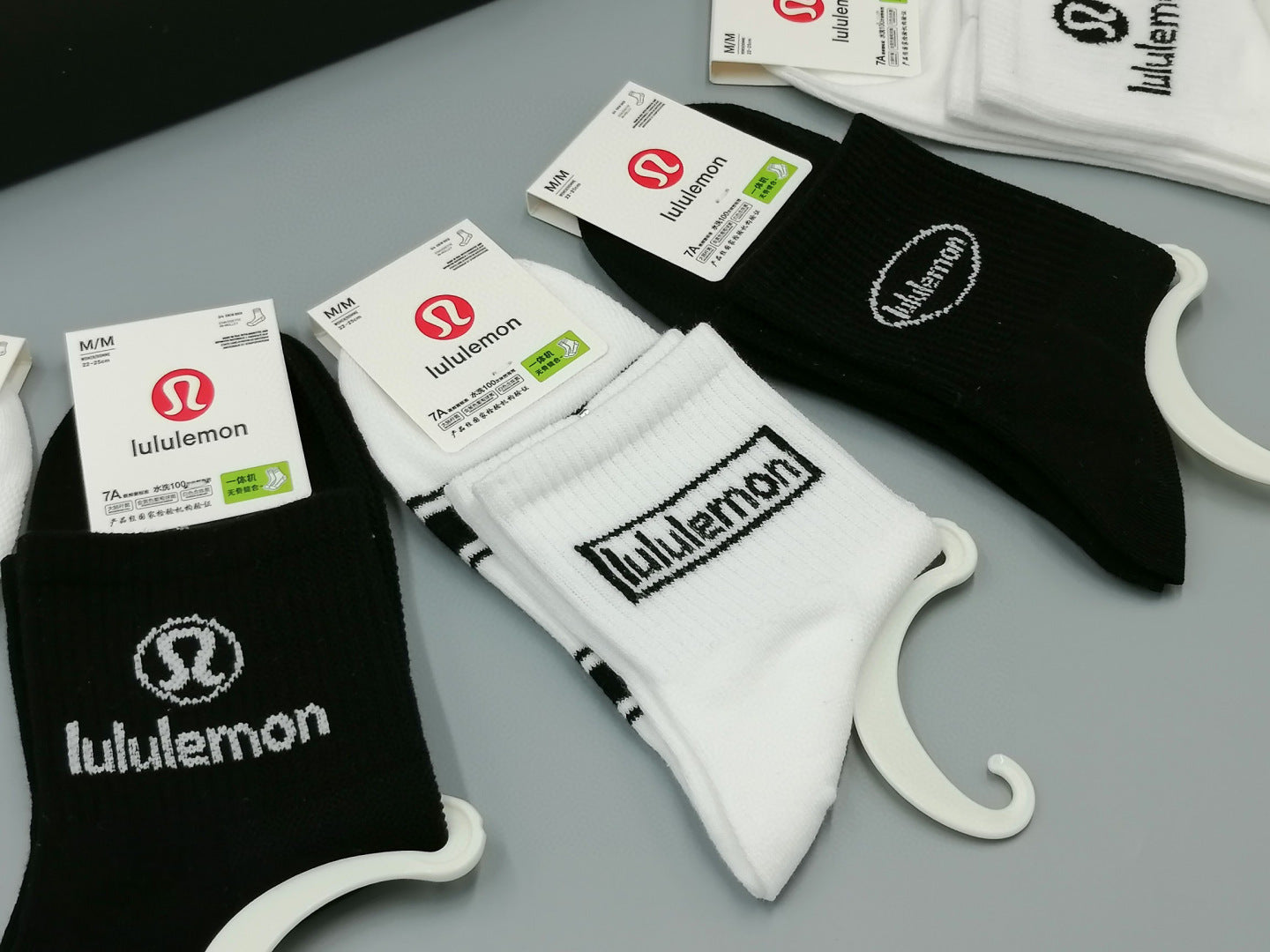 Lululemon Mid-Length Pile Socks - 5 Pairs Bundle