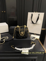 Chanel 23s Camellia Box Bag in Chic Yellow