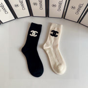 Chanel Mid-Length Pile Socks - Trendy & Stylish