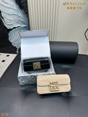 Dior DIOR Signature Hobo Patent Leather Bag - Sophisticated Everyday Accessory